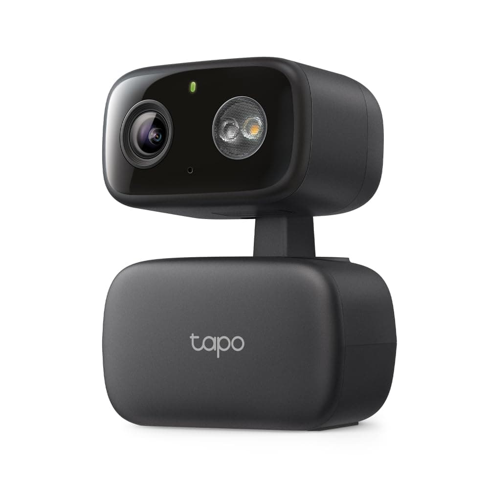 Tapo 1080p Pan/Tilt Indoor/Outdoor Security Camera – Free Person/Baby Cry Detect & Motion Track, 360° View, Color Night Vision, SD/Cloud Storage, Works w/Alexa & Google Home HybridCam 360
