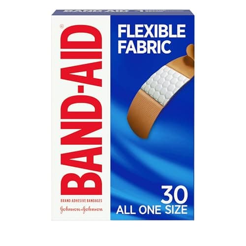 Band-Aid Brand Flexible Fabric Adhesive Bandages 30-Count