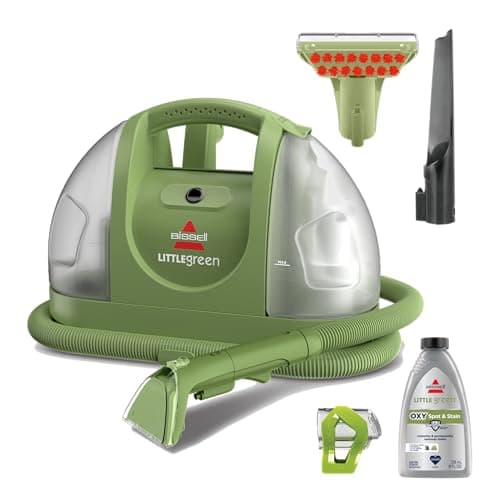 BISSELL Little Green Multi-Purpose Portable Carpet and Upholstery Cleaner, 1400B
