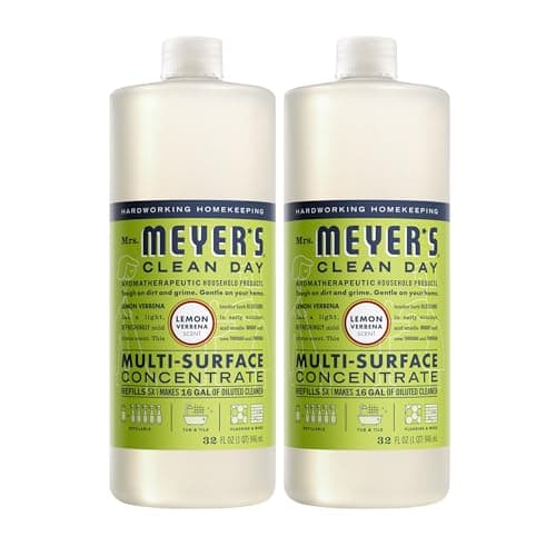 Mrs. Meyer's Clean Day Multi-Surface Cleaner Concentrate, 32 oz (2-Pack)