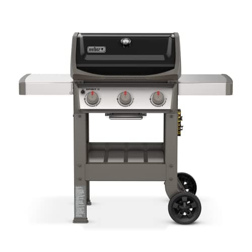 Weber Spirit II E-310 3-Burner Liquid Propane Grill โ Black