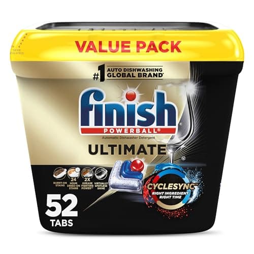 Finish Ultimate Dishwasher Pods 52-Count